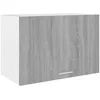 Image de vidaXL Vidaxl Armoire Suspendue Sonoma Gris 60x31x40 Cm Bois D'ingénierie