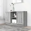 Image de vidaXL Buffet Sonoma gris 120x30,5x70 cm Bois d'ingénierie815625