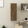Image de vidaXL Meubles TV Chêne fumé 30,5x30x90 cm Bois d'ingénierie815747