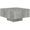 Image de vidaXL Vidaxl Table Basse Sonoma Gris 60x60x31,5 Cm Bois D'ingénierie