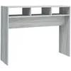 Image de vidaXL Vidaxl Table Console Sonoma Gris 105x30x80 Cm Bois D'ingénierie