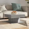 Image de vidaXL Table basse Sonoma gris 57x57x30 cm Bois d'ingénierie815943