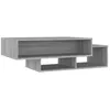 Image de vidaXL Vidaxl Table Basse Sonoma Gris 105x55x32 Cm Bois D'ingénierie