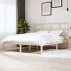Image de vidaXL Cadre de lit Bois de pin massif 160x200 cm