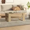 Image de vidaXL Table basse chêne sonoma 102x55x45 cm bois d'ingénierie810902