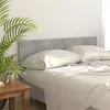Image de vidaXL Tête de lit Gris béton 160x1,5x80 cm Bois d'ingénierie811038