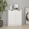 Image de vidaXL Buffet Blanc 60x30x70 cm Bois d'ingénierie811061