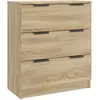 Image de vidaXL Vidaxl Buffet Chêne Sonoma 60x30x70 Cm Bois D'ingénierie