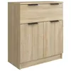 Image de vidaXL Buffet ChÃªne sonoma 60x30x70 cm Bois d'ingÃ©nierie