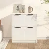 Image de vidaXL Buffet Blanc 60x30x70 cm Bois d'ingénierie811097
