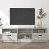 Image de vidaXL Meuble TV Gris béton 150x33,5x45 cm Bois d'ingénierie811461