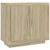 Image de vidaXL Vidaxl Buffet Chêne Sonoma 80x40x75 Cm Bois D'ingénierie