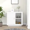 Image de vidaXL Buffet Blanc 80x40x75 cm811826