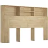 Image de vidaXL Vidaxl Armoire De Tête De Lit Chêne Sonoma 160x19x103,5 Cm