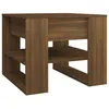 Image de vidaXL Table basse ChÃªne marron 55,5x55x45 cm Bois d'ingÃ©nierie