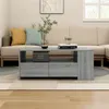 Image de vidaXL Table basse sonoma gris 102x55x42 cm bois d'ingénierie816935