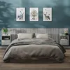 Image de vidaXL Tables de chevet murales 2 pcs Sonoma gris