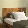 Image de vidaXL Tête de lit Chêne fumé 120x1,5x80 cm Bois d'ingénierie