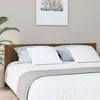 Image de vidaXL Tête de lit Chêne marron 200x1,5x80 cm Bois d'ingénierie816978