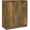 Image de vidaXL Buffet Chêne Fumé 60x30x70 Cm Bois Contreplaqué Meuble De Rangement Table Console