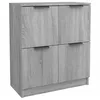 Image de vidaXL Vidaxl Buffet Sonoma Gris 60x30x70 Cm Bois D'ingénierie