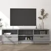Image de vidaXL Meuble TV Sonoma gris 150x33,5x45 cm Bois d'ingénierie817115