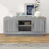 Image de vidaXL Meuble TV sonoma gris 102x35x45 cm bois d'ingénierie817226