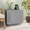 Image de vidaXL Table basse sonoma gris 51x50x45 cm bois d'ingénierie817229