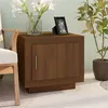 Image de vidaXL Table basse chêne marron 51x50x45 cm bois d'ingénierie817230