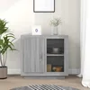 Image de vidaXL Buffet Sonoma gris 80x40x75 cm