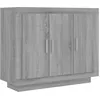 Image de vidaXL Vidaxl Buffet Sonoma Gris 92x35x75 Cm Bois D'ingénierie