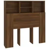 Image de vidaXL Armoire de tÃªte de lit ChÃªne marron 100x19x103,5 cm