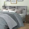 Image de vidaXL Armoire de tête de lit Sonoma gris 220x19x103,5 cm817262