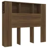 Image de vidaXL Armoire de tÃªte de lit chÃªne marron 120x18,5x102,5 cm