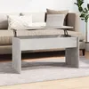 Image de vidaXL Table basse gris béton 102x50,5x52,5 cm bois d'ingénierie