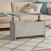 Image de vidaXL Table basse gris béton 102x55,5x52,5 cm bois d'ingénierie809669