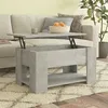 Image de vidaXL Table basse Gris bÃ©ton 79x49x41 cm Bois d'ingÃ©nierie