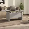 Image de vidaXL Table basse gris béton 80x50x42,5 cm bois d'ingénierie