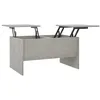 Image de vidaXL Table basse Gris bÃ©ton 80x50x42,5 cm Bois d'ingÃ©nierie