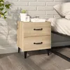 Image de vidaXL Table de chevet Chêne sonoma 40x35x47,5 cm
