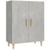 Image de vidaXL Vidaxl Buffet Gris Béton 70x34x90 Cm Bois D'ingénierie