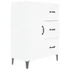 Image de vidaXL Buffet Blanc 69,5x34x90 cm Bois d'ingÃ©nierie