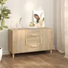 Image de vidaXL Buffet chêne sonoma 100x36x60 cm bois d'ingénierie812513