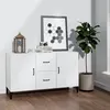 Image de vidaXL Buffet blanc 100x36x60 cm bois d'ingénierie