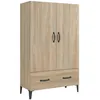 Image de vidaXL Vidaxl Buffet Chêne Sonoma 70x31x115 Cm Bois D'ingénierie