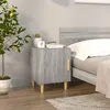 Image de vidaXL Table de chevet Sonoma gris Bois d'ingénierie817311