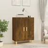 Image de vidaXL Buffet Chêne fumé 70x34x90 cm Bois d'ingénierie817327