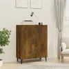 Image de vidaXL Buffet Chêne fumé 70x34x90 cm Bois d'ingénierie817330