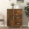 Image de vidaXL Buffet chêne fumé 69,5x34x90 cm bois d'ingénierie817351