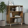 Image de vidaXL Buffet Chêne fumé 69,5x32,5x90 cm Bois d'ingénierie817375